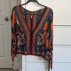 Free People Long Sleeved Top Size M